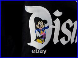 New 2025 Disney Disneyland Castle 70th Anniversary Black Baseball Jersey Large