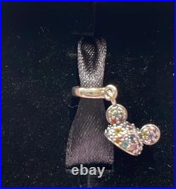 New 2025 Disneyland 70th Anniversary Mickey Ear CAP Disney X Pandora Charm