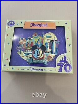 New D23 Expo 2024 Disneyland 70th Anniversary Jumbo Pin Mickey Mouse IN HAND