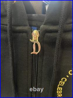 New Disney 2025 Disneyland 70th Anniversary Park Black Hoody Hoodie Size Large