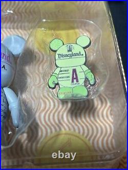 New Disney Vinylmation Disneyland 55th Anniversary 6 Figures Plus Pin LE 1955