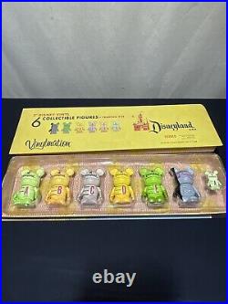 New Disney Vinylmation Disneyland 55th Anniversary 6 Figures Plus Pin LE 1955