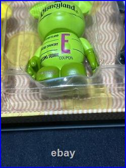 New Disney Vinylmation Disneyland 55th Anniversary 6 Figures Plus Pin LE 1955