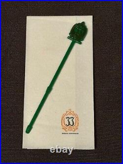 New Disneyland CLUB 33 55th Anniversary Lot Large Logo Pin 2022 Swizzle + Extras