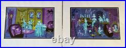 New Disneyland Haunted Mansion 50th Ann. SHAG'31 Ghosts' Matted Prints 2019