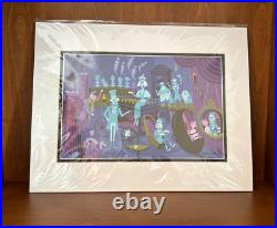 New Disneyland Haunted Mansion 50th Ann. SHAG'31 Ghosts' Matted Prints 2019