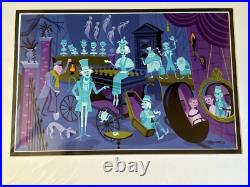 New Disneyland Haunted Mansion 50th Ann. SHAG'31 Ghosts' Matted Prints 2019