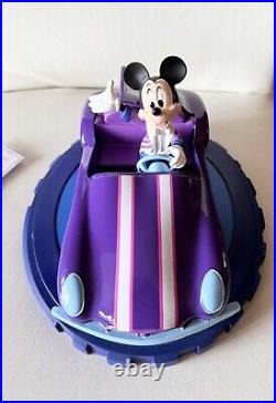 New Disneyland Paris 30th Anniversary Mickey Mouse Car Figurine BNIB