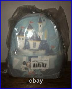 New Rare 2020 Disney Parks Disneyland 65th Anniversary Loungefly castle Backpack