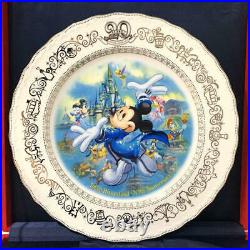 New Tokyo Disneyland 20th Anniversary Limited to 3000 Decorative Dishes Plate