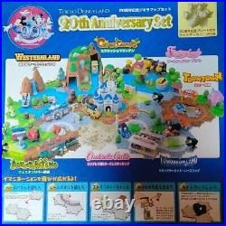 New Tokyo Disneyland Limited Diorama Map 20th Anniversary Diorama Map Set rare