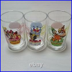 New Unused Disneyland 20th Anniversary Glass Set Rare Rare Goods