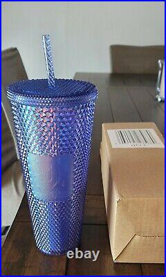 New Walt DISNEYLAND Starbucks Blue & Pink Tumbler Cup NWT Set
