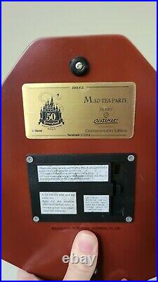 OLSZEWSKI Disneyland 50th Alice Mad Tea Party Commemorative Edition With Box