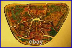 ON CARD Historic Map of Disneyland from 45th Anniversary Set of 6 Pins LE