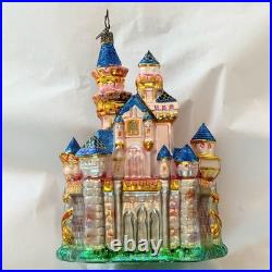 PreOwned! Christopher Radko DISNEYLAND 50th Anniversary Sleeping Beauty Castle
