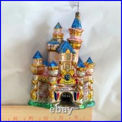 PreOwned! Christopher Radko DISNEYLAND 50th Anniversary Sleeping Beauty Castle