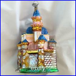 PreOwned! Christopher Radko DISNEYLAND 50th Anniversary Sleeping Beauty Castle
