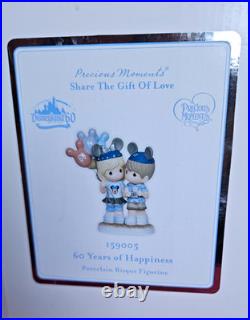 Precious Moments Disneyland 60 Years of Happiness Porcelain Figurine 2015