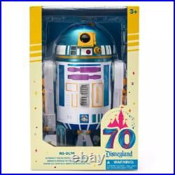 R2-DL70 Interactive Remote Control Droid Star Wars Disneyland 70th Anniversa