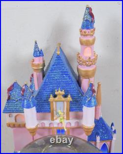 RARE 11.5 Large Authentic Disneyland 50th Anniversary Snow Globe