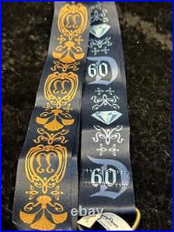 RARE CLUB 33 EXCLUSIVE Disney Disneyland 60th Diamond Anniversary Lanyard NWT