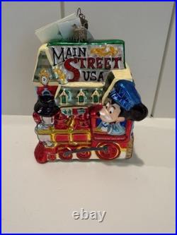 RARE Christopher Radko Disneyland Disney 50th Anniversary Land Collection
