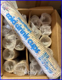 RARE-DISNEYLAND 35th ANNIVERSARY ORIGINAL CASE of 750 Wax Concession Cups (NEW)