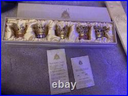 RARE DISNEYLAND 50th ANNIVERSARY MARKRITA CASTLE CROWN SET