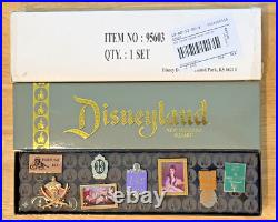 RARE DISNEY DISNEYLAND NEW ORLEANS SQUARE 50th ANNIVERSARY 8PC PIN SET LE 1500