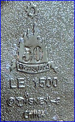RARE DISNEY DISNEYLAND NEW ORLEANS SQUARE 50th ANNIVERSARY 8PC PIN SET LE 1500