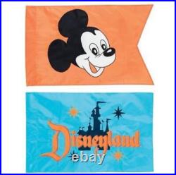 RARE Disneyland 50th Anniversary Replica Flags By Kevin Kidney LE 1500 RARE Disneyland 50th Anniversary Replica Flags By Kevin Kidney LE 1500