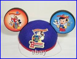 RARE Disneyland 55th Anniversary Limited Edition Mickey Mouse Ear's Hat