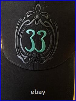 RARE Disneyland Club 33 55th Anniversary Baseball cap Hat W Gift Bag