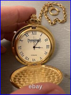 RARE Disneyland Resort 50th Anniversary Pocket Watch 2005 Timepiece Special