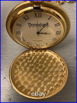 RARE Disneyland Resort 50th Anniversary Pocket Watch 2005 Timepiece Special