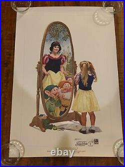 Rare 1987 First Day Issue Stamp Snow White 50th Anniversary Charles Boyer Poster