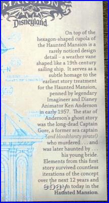 Rare Disney Haunted Mansion 40th Anniversary Disneyland Event Weathervane Le Rare Disney Haunted Mansion 40th Anniversary Disneyland Event Weathervane Le
