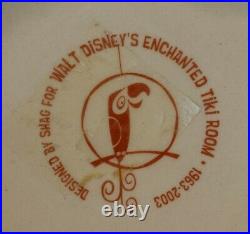 Rare Disneyland 40th Anniversary SHAG Designed Enchanted Tiki Room Mug 2003