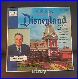 Rare Disneyland 50th Anniversary 6 CD Box Set LE #1604 Gold Vinyl Record