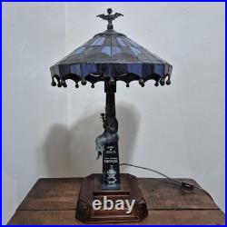 Rare Disneyland 50th Anniversary Haunted Mansion Stained Glass Lamp 2005 Ltd 999 Rare Disneyland 50th Anniversary Haunted Mansion Stained Glass Lamp 2005 Ltd 999