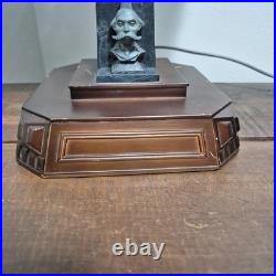 Rare Disneyland 50th Anniversary Haunted Mansion Stained Glass Lamp 2005 Ltd 999 Rare Disneyland 50th Anniversary Haunted Mansion Stained Glass Lamp 2005 Ltd 999
