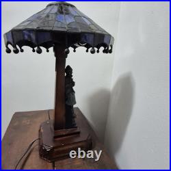 Rare Disneyland 50th Anniversary Haunted Mansion Stained Glass Lamp 2005 Ltd 999 Rare Disneyland 50th Anniversary Haunted Mansion Stained Glass Lamp 2005 Ltd 999