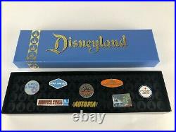 Rare Disneyland 50th Anniversary Tomorrowland Pin Set LE 1500 MINT