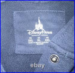 Rare Disneyland Resort 60th Diamond Celebration Letterman Hooded Jacket XL NWT
