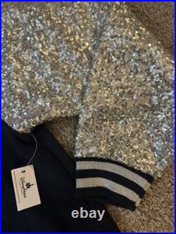 Rare Disneyland Resort 60th Diamond Celebration Letterman Hooded Jacket XL NWT