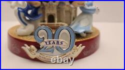 Rare Mickey Mouse Disneyland 20th Anniversary Cinderella Castle Mickey Minniei9