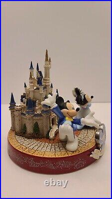 Rare Mickey Mouse Disneyland 20th Anniversary Cinderella Castle Mickey Minniei9