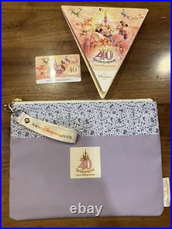 Re-Disneyland Hotel 40Th Anniversary Guest Exclusive Pouch Key Booklet