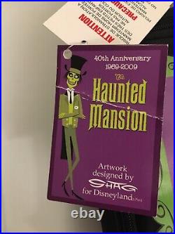 SHAG DISNEYLAND HAUNTED MANSION 40th ANNIVERSARY LUNCH BAG/TOTE NEW With TAGS RARE